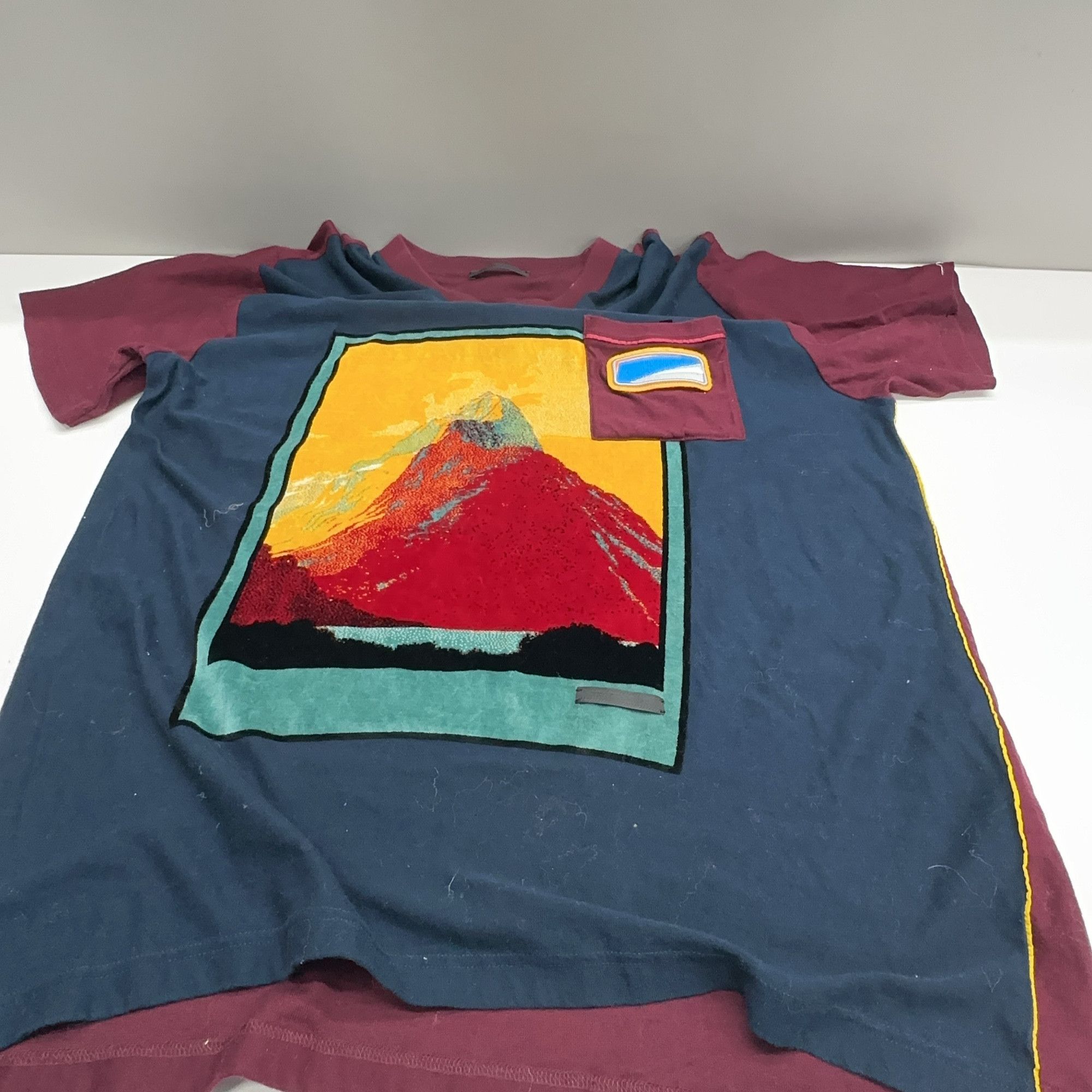 Prada Prada Mountain Graphic T-Shirt XXL Size US XXL / EU 58 / 5 - 8 Thumbnail