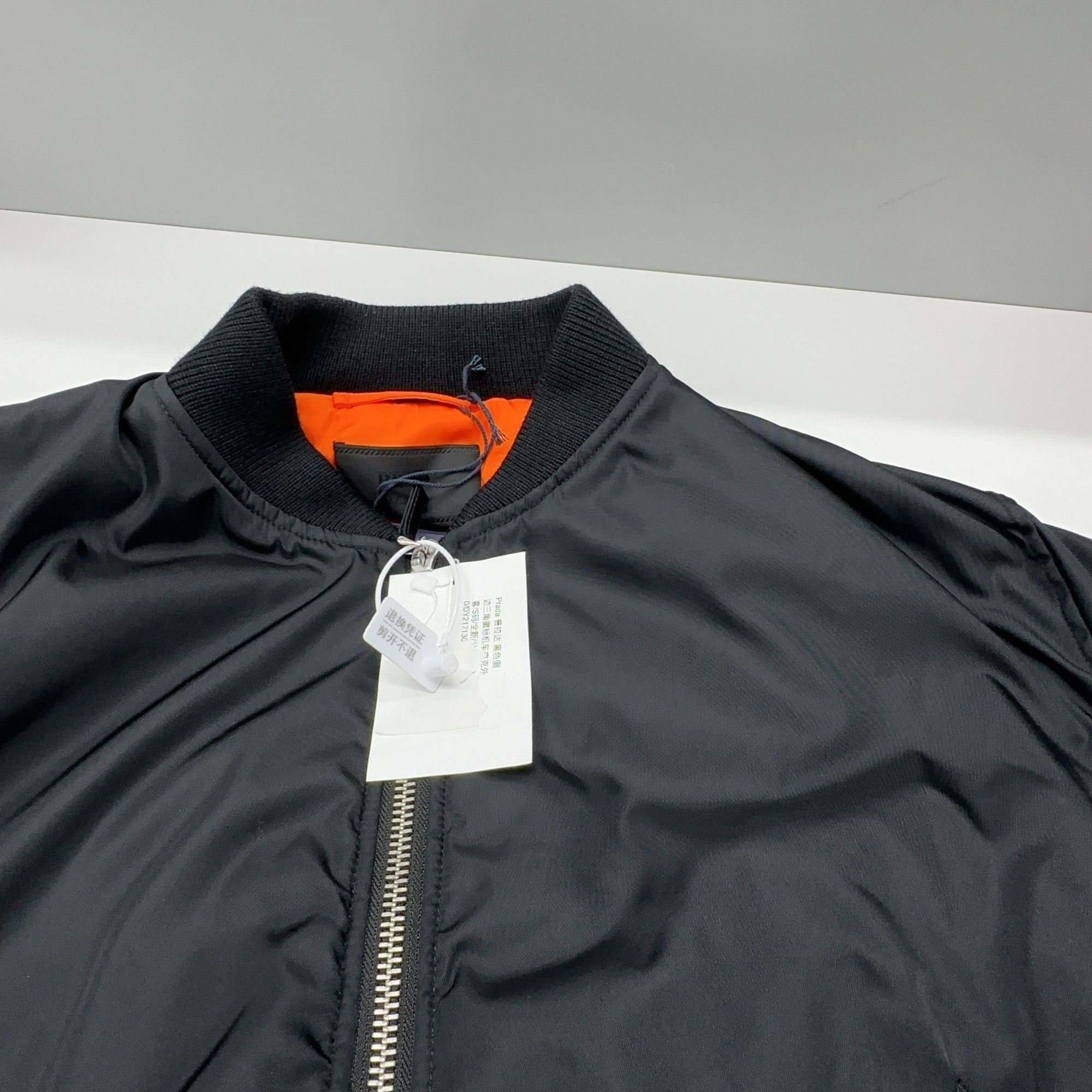 Prada Prada Re-Nylon Bomber Jacket Black Size S Size US S / EU 44-46 / 1 - 8 Thumbnail