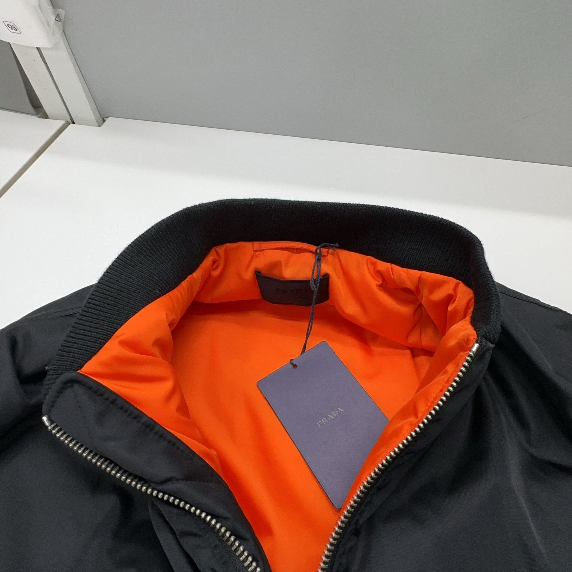 Prada Prada Re-Nylon Bomber Jacket Black Size S Size US S / EU 44-46 / 1 - 7 Thumbnail