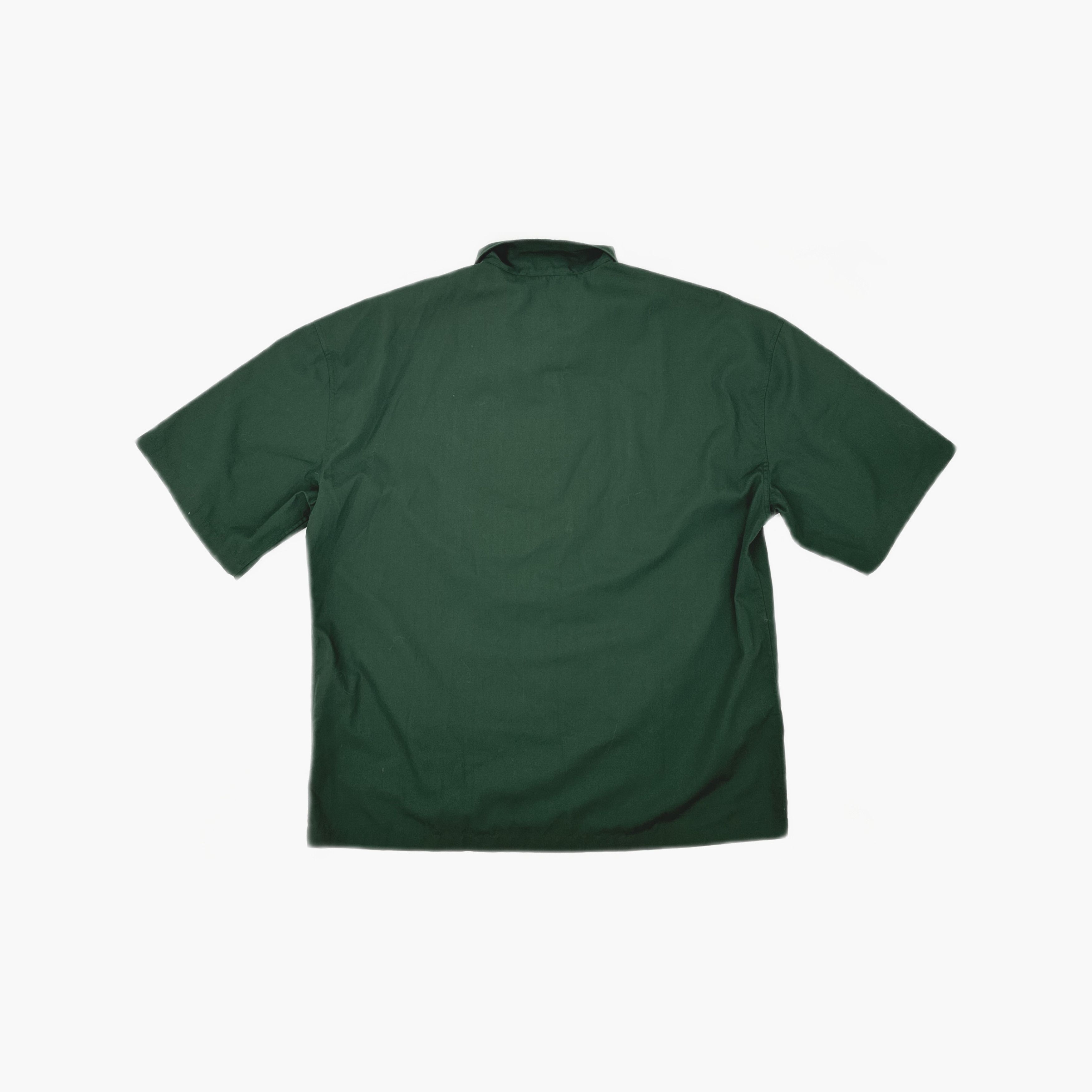 Prada Prada Logo Zip-Up Short Sleeve Shirt Size S Size US S / EU 44-46 / 1 - 2 Thumbnail