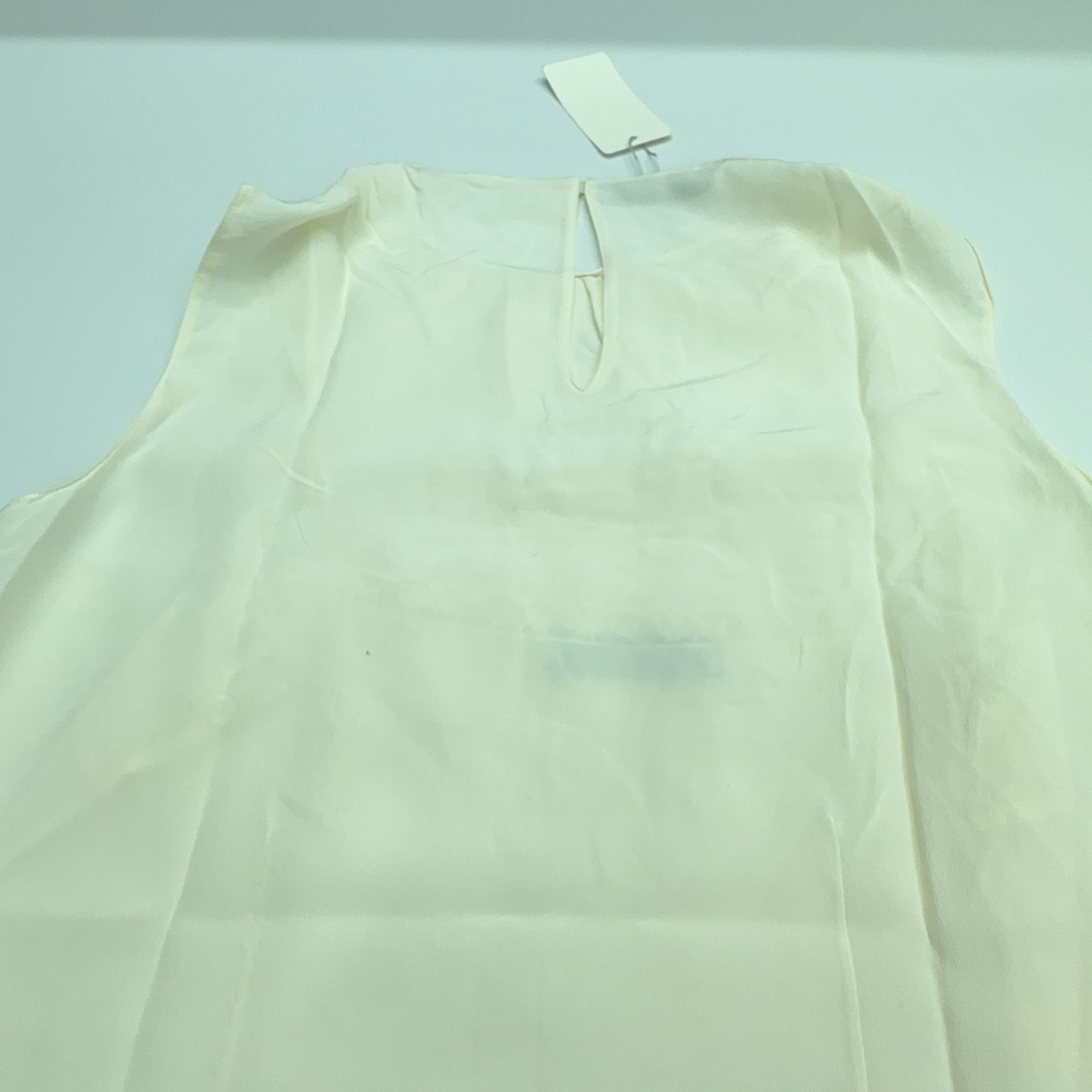 Prada Prada Silk Scalloped Sleeveless Blouse Size 38 Size XS / US 0-2 / IT 36-38 - 14 Thumbnail