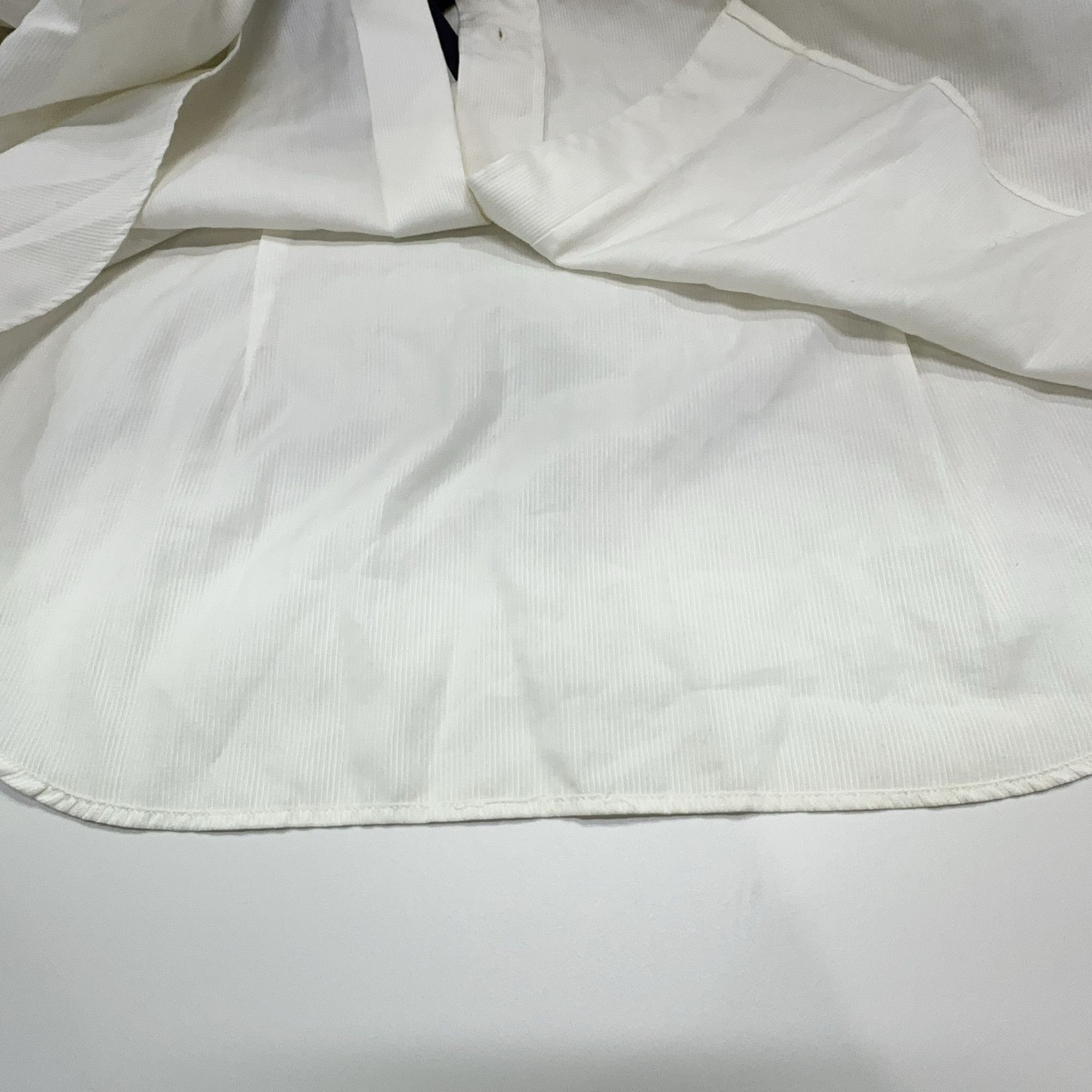 Prada Prada White Button Up Shirt Size M Size US XXS / EU 40 - 10 Thumbnail