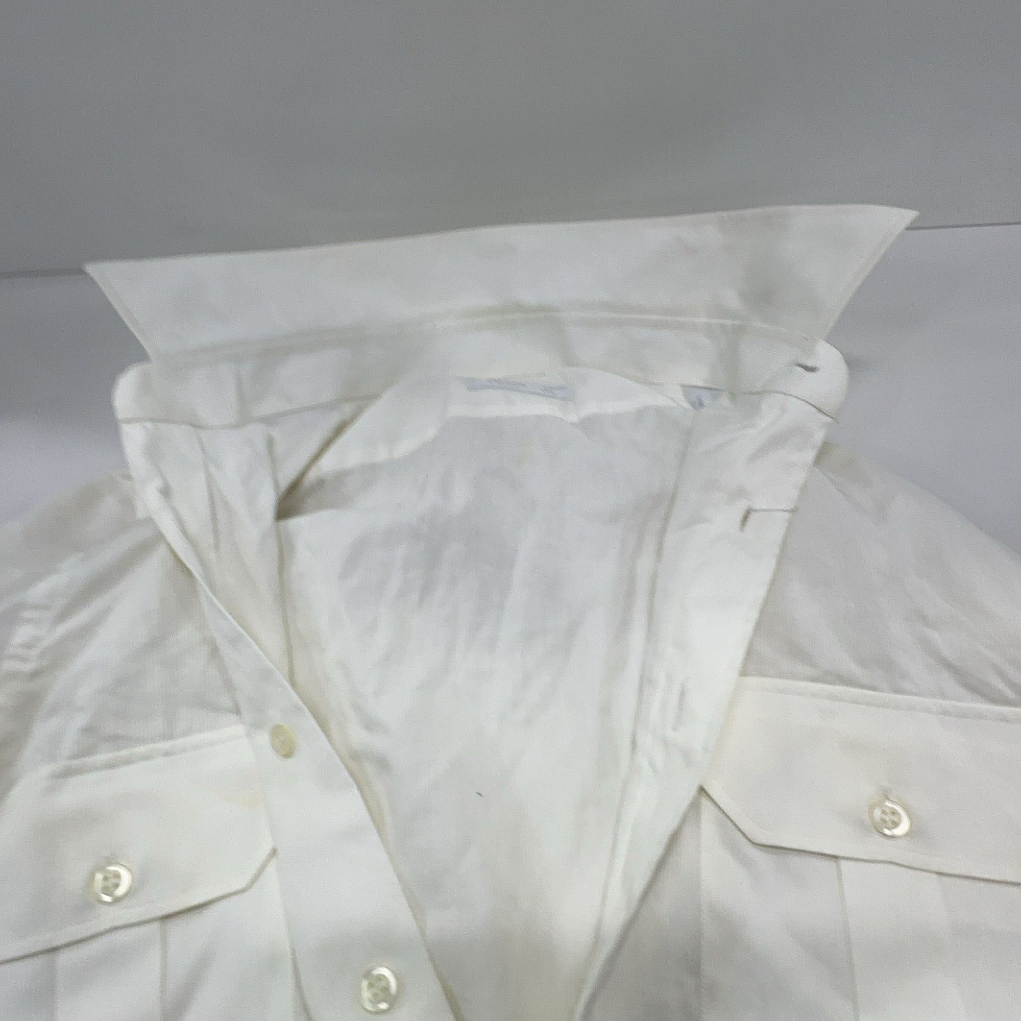 Prada Prada White Button Up Shirt Size M Size US XXS / EU 40 - 6 Thumbnail