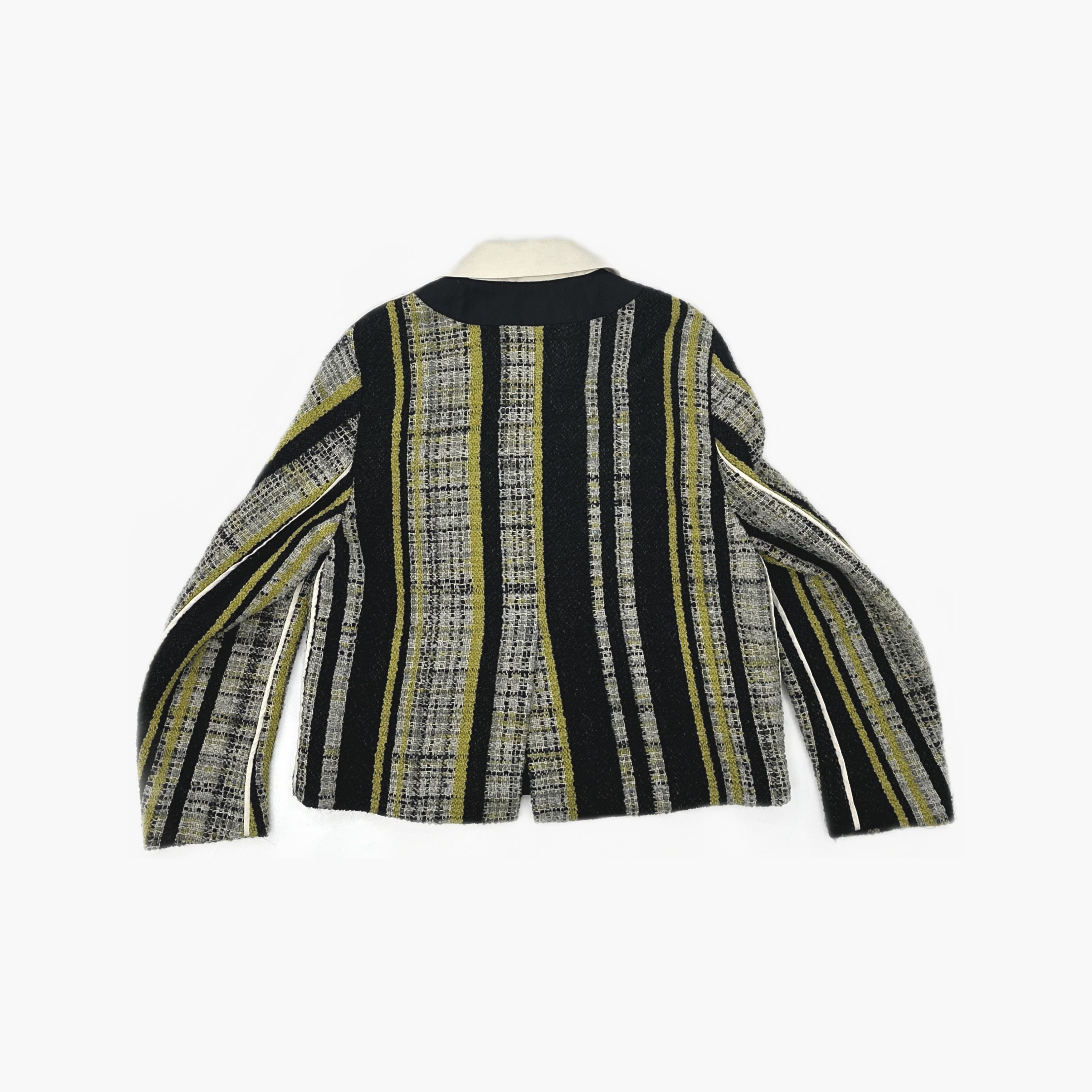 Prada Prada Striped Tweed Jacket Size 40 Size S / US 4 / IT 40 - 2 Thumbnail
