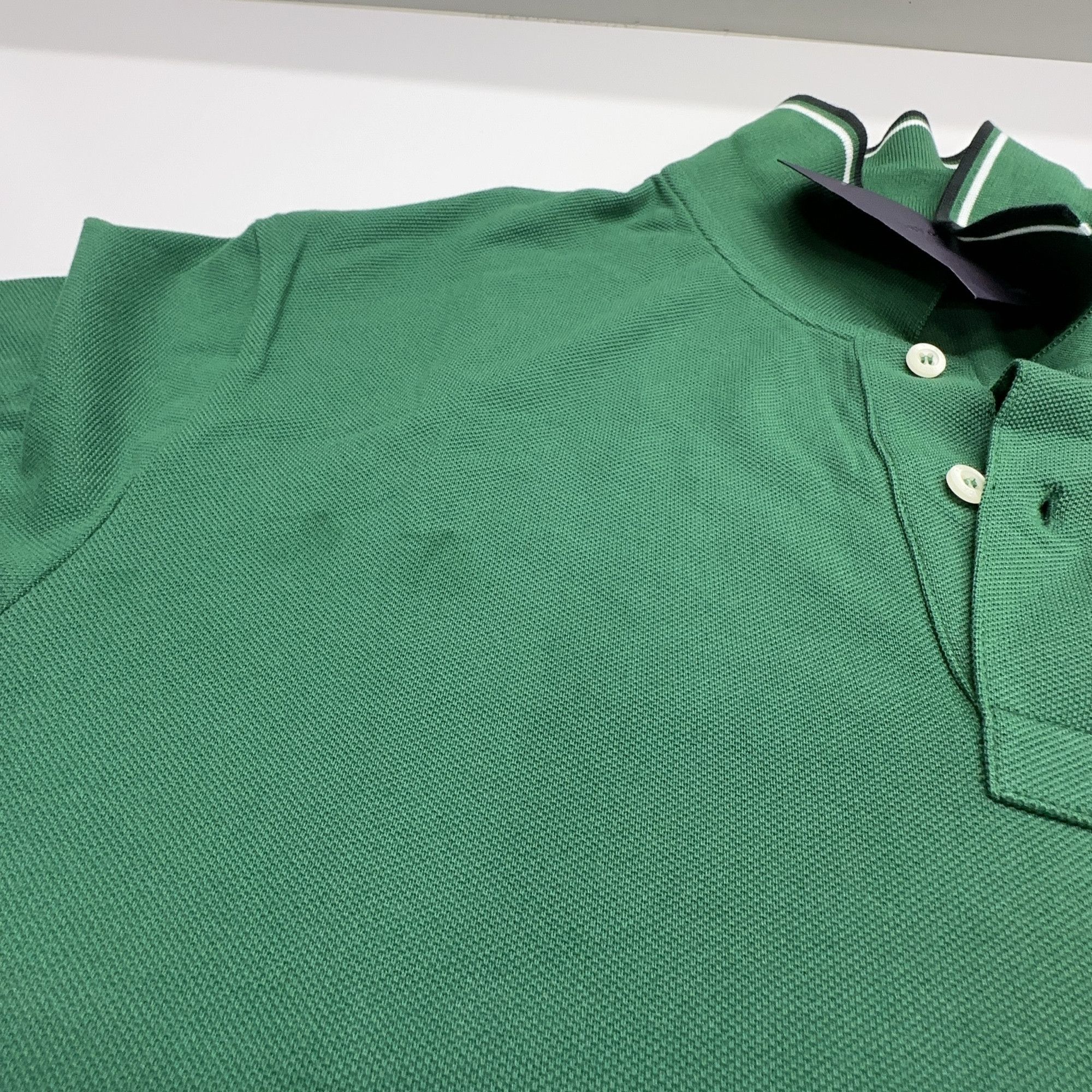 Prada Prada Logo Trim Polo Shirt XL Size US XL / EU 56 / 4 - 6 Thumbnail