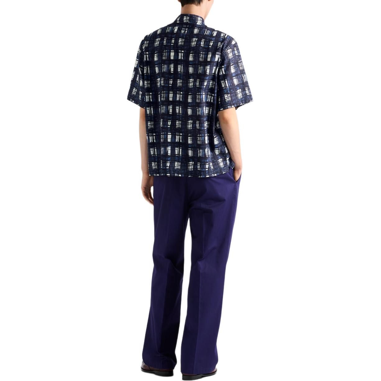 Prada Prada Madras Check Short Sleeve Shirt Size L Size US L / EU 52-54 / 3 - 8 Thumbnail