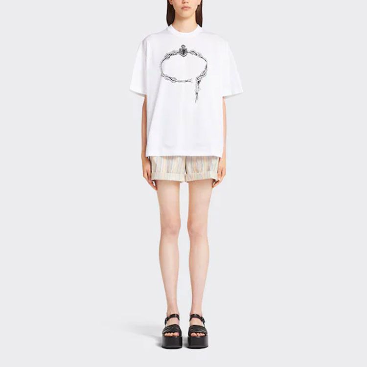 Prada Prada Rope Print T-Shirt Size M Size M / US 6-8 / IT 42-44 - 7 Thumbnail