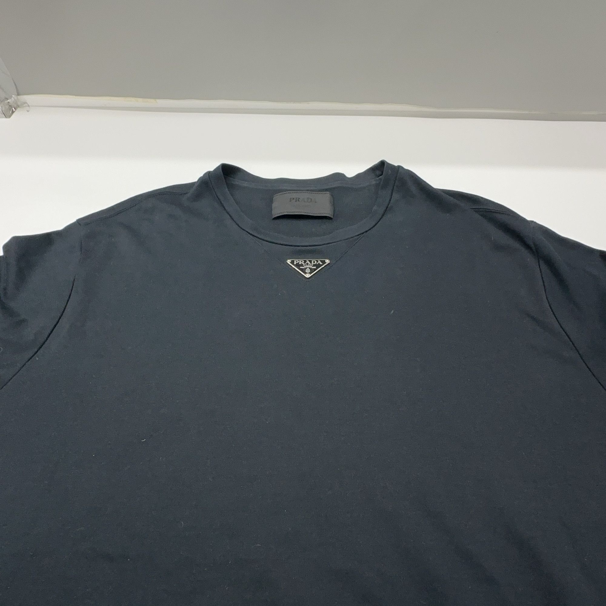 Prada Prada Triangle Logo Short Sleeve T-Shirt Size XL Size US XL / EU 56 / 4 - 9 Thumbnail