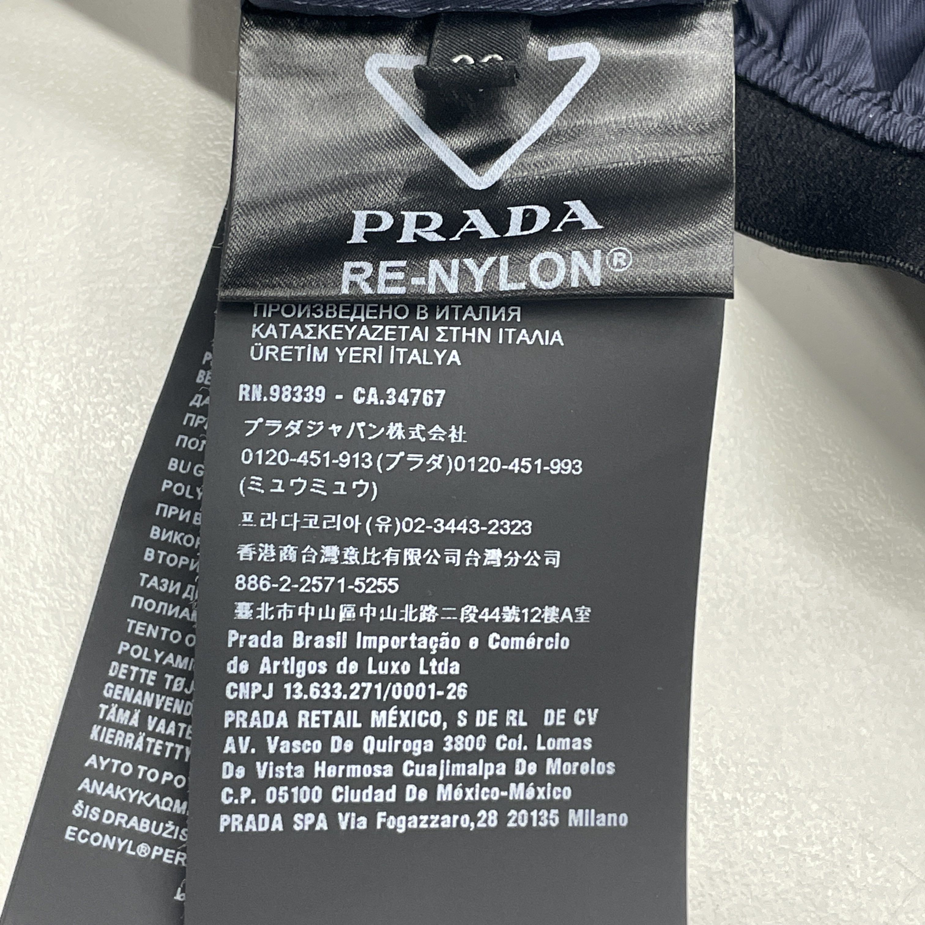 Prada Prada Re-Nylon Shirt Size 38 Size XS / US 0-2 / IT 36-38 - 5 Thumbnail