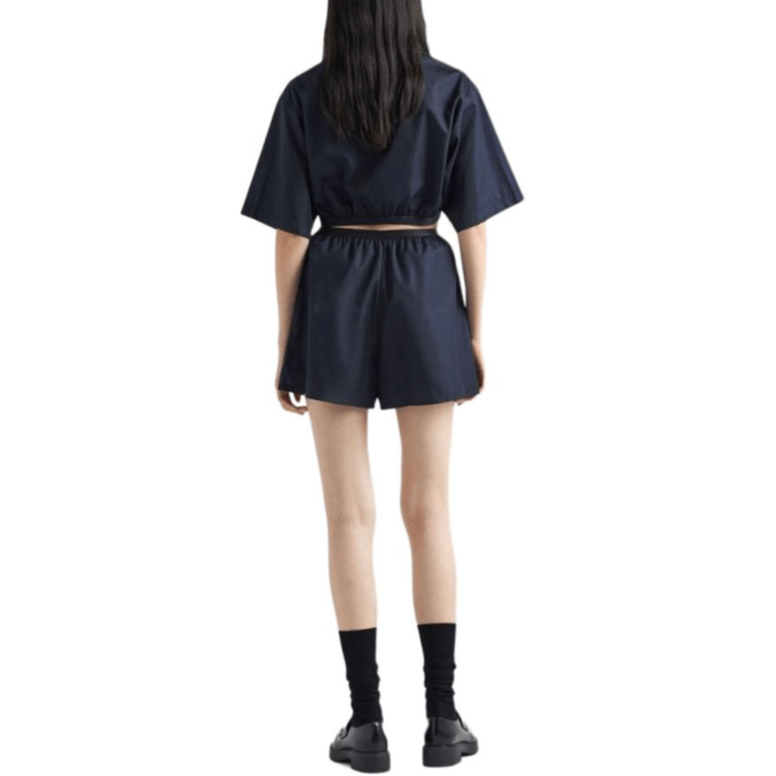 Prada Prada Re-Nylon Logo Waistband Shorts Size 38 Size 26" / US 2 / IT 38 - 8 Thumbnail