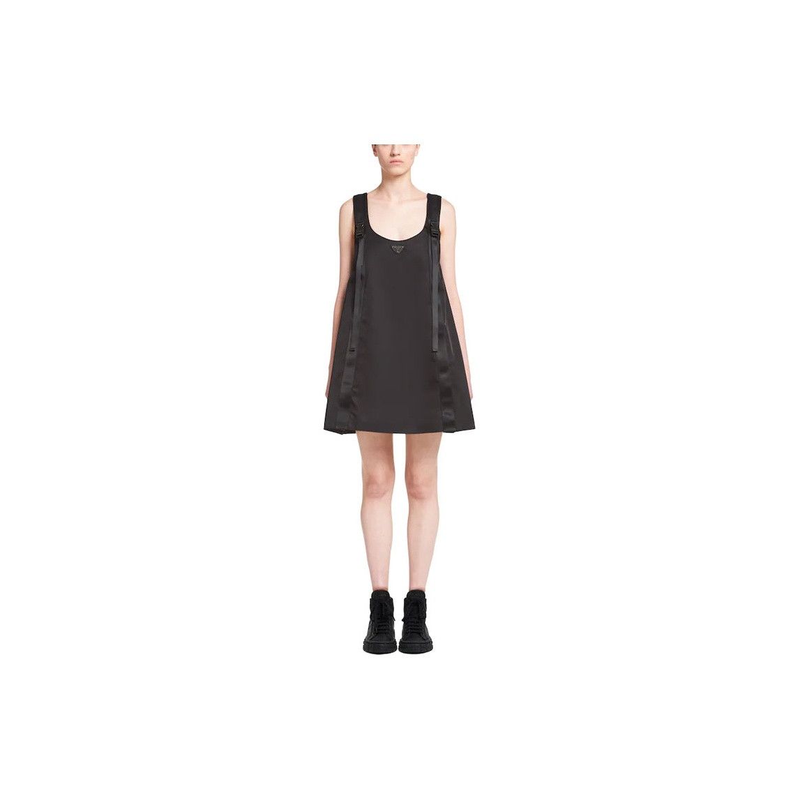 Prada Prada Re-Nylon Logo Plaque Mini Dress Size 42 Size M / US 6-8 / IT 42-44 - 9 Thumbnail