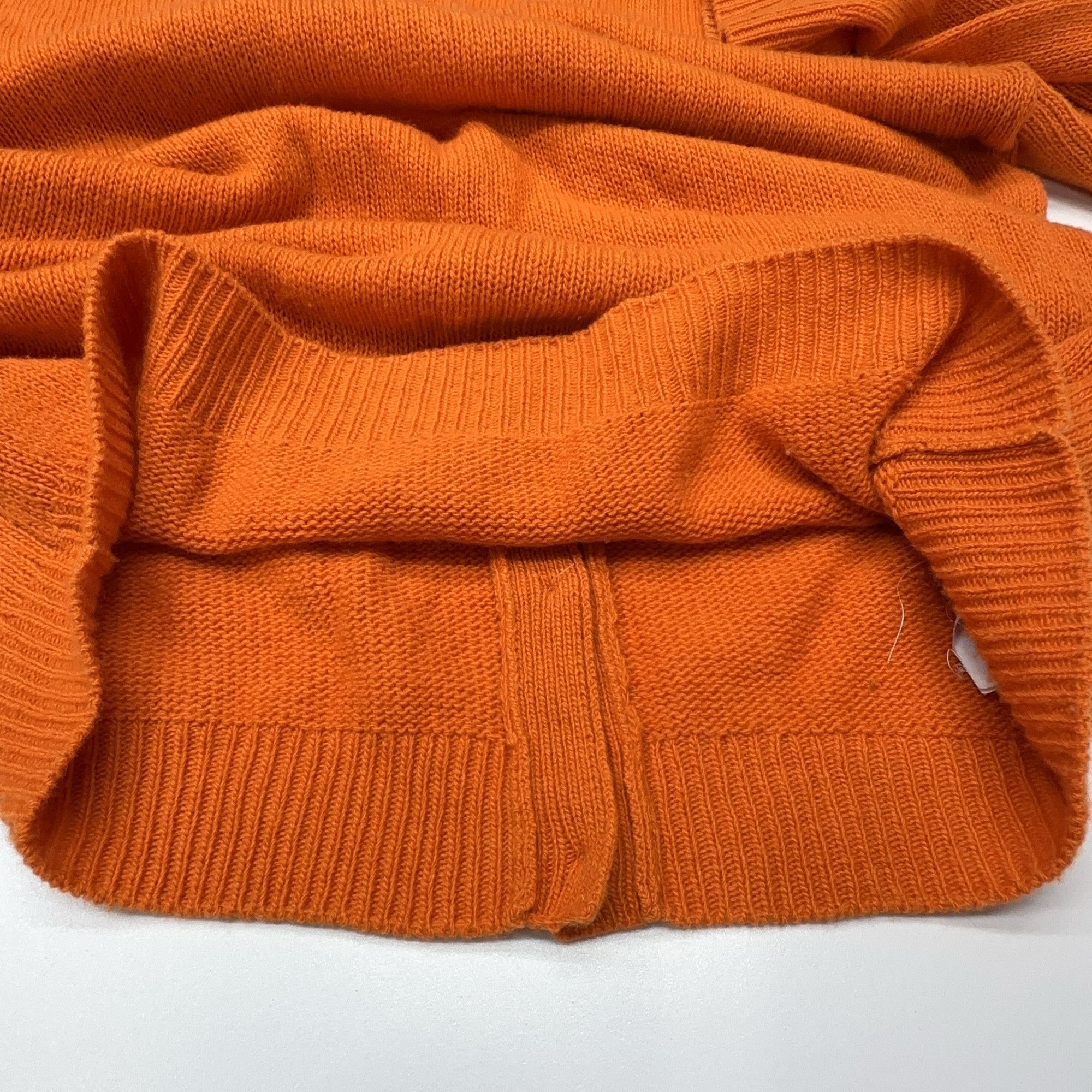 Prada Prada Orange V-Neck Cardigan Size 40 Size S / US 4 / IT 40 - 8 Thumbnail