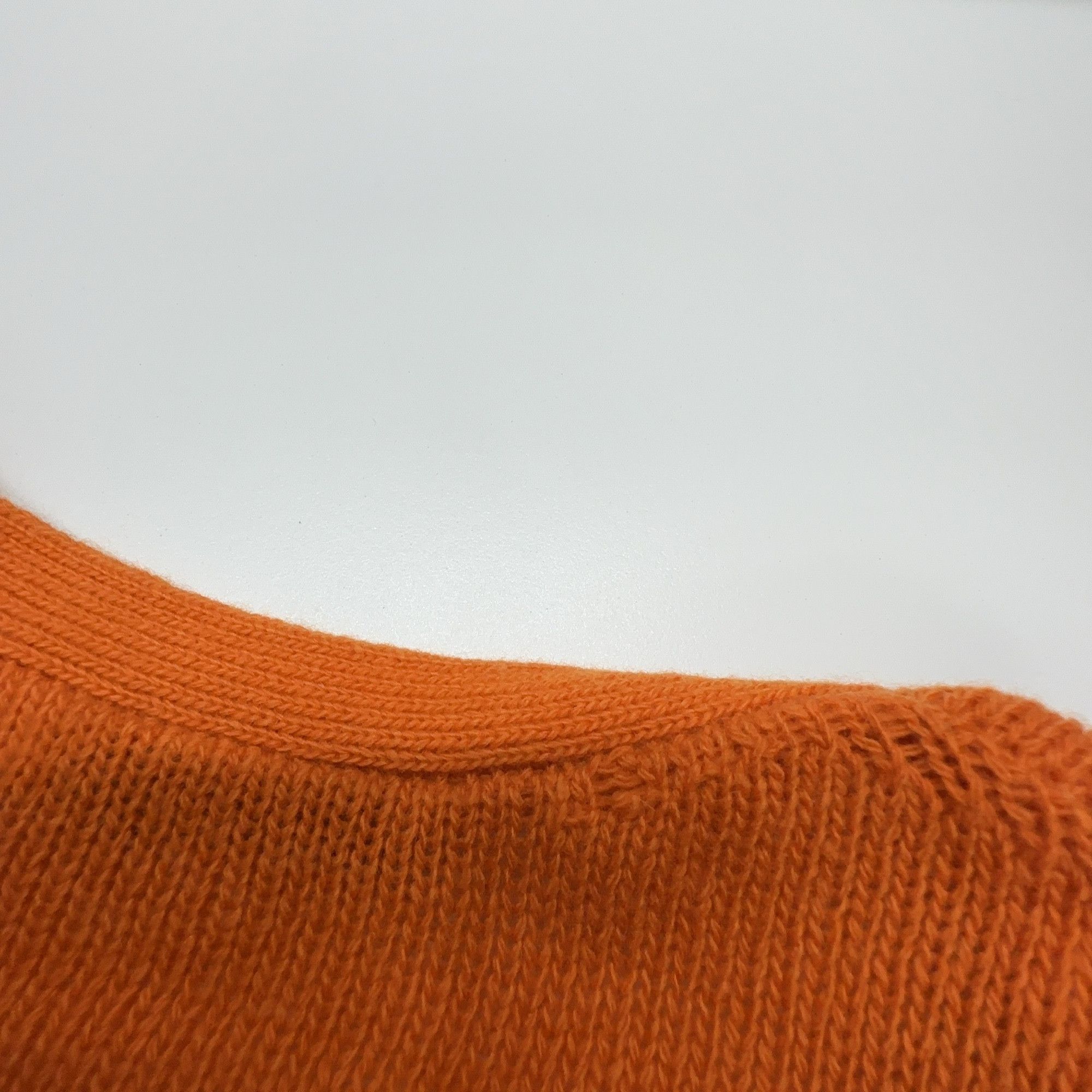 Prada Prada Orange V-Neck Cardigan Size 40 Size S / US 4 / IT 40 - 6 Thumbnail