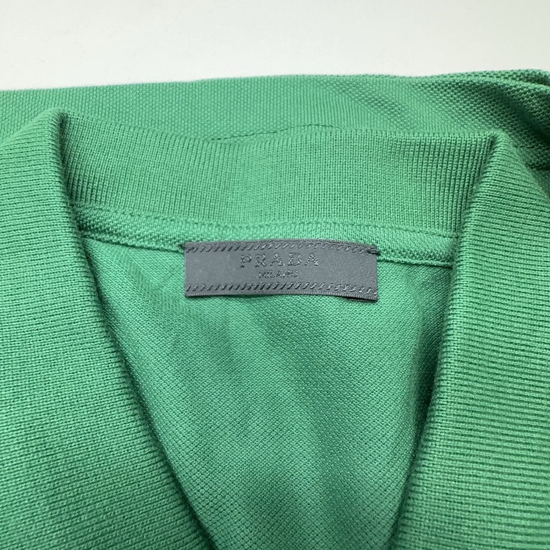 Prada Prada Logo Polo Shirt Size XXL Size US XXL / EU 58 / 5 - 3 Thumbnail