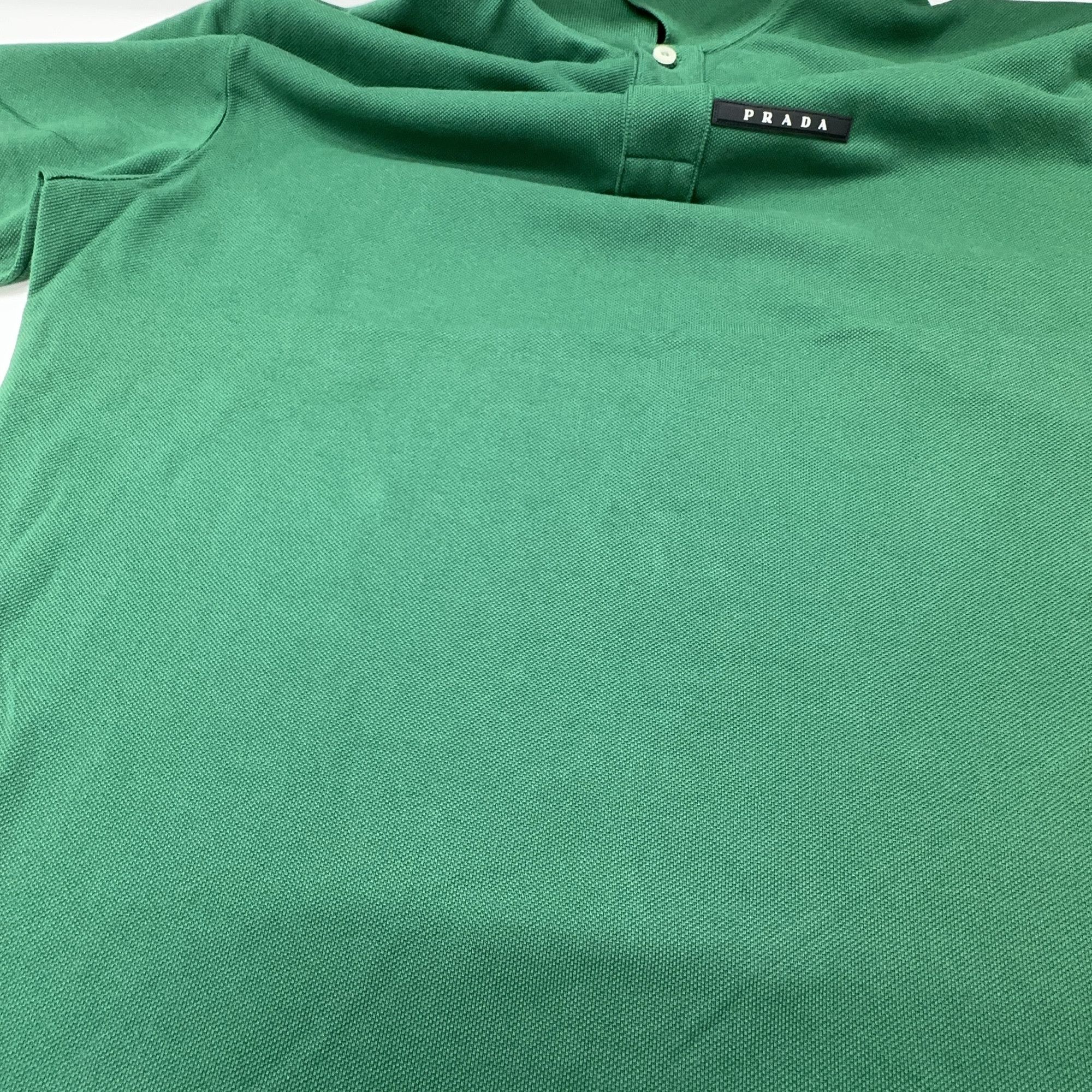 Prada Prada Logo Polo Shirt Size XXL Size US XXL / EU 58 / 5 - 6 Thumbnail