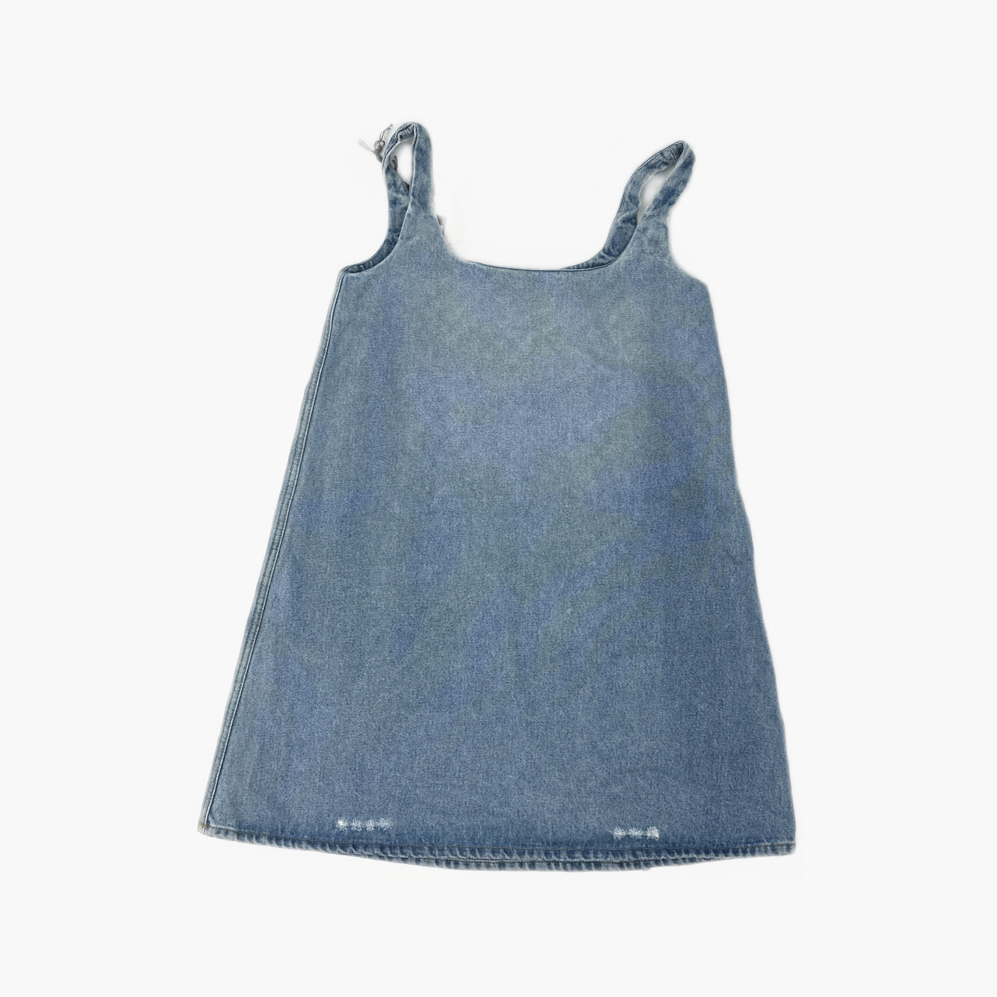 Prada Prada Logo Patch Denim Mini Dress Size 36 Size XS / US 0-2 / IT 36-38 - 2 Thumbnail