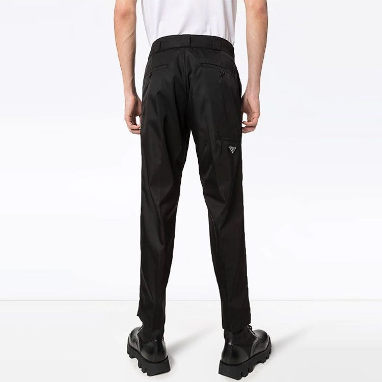 Prada Prada Nylon Logo Plaque Pants Size 34 Size US 34 / EU 50 - 9 Thumbnail