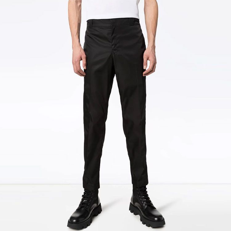 Prada Prada Nylon Logo Plaque Pants Size 34 Size US 34 / EU 50 - 8 Thumbnail