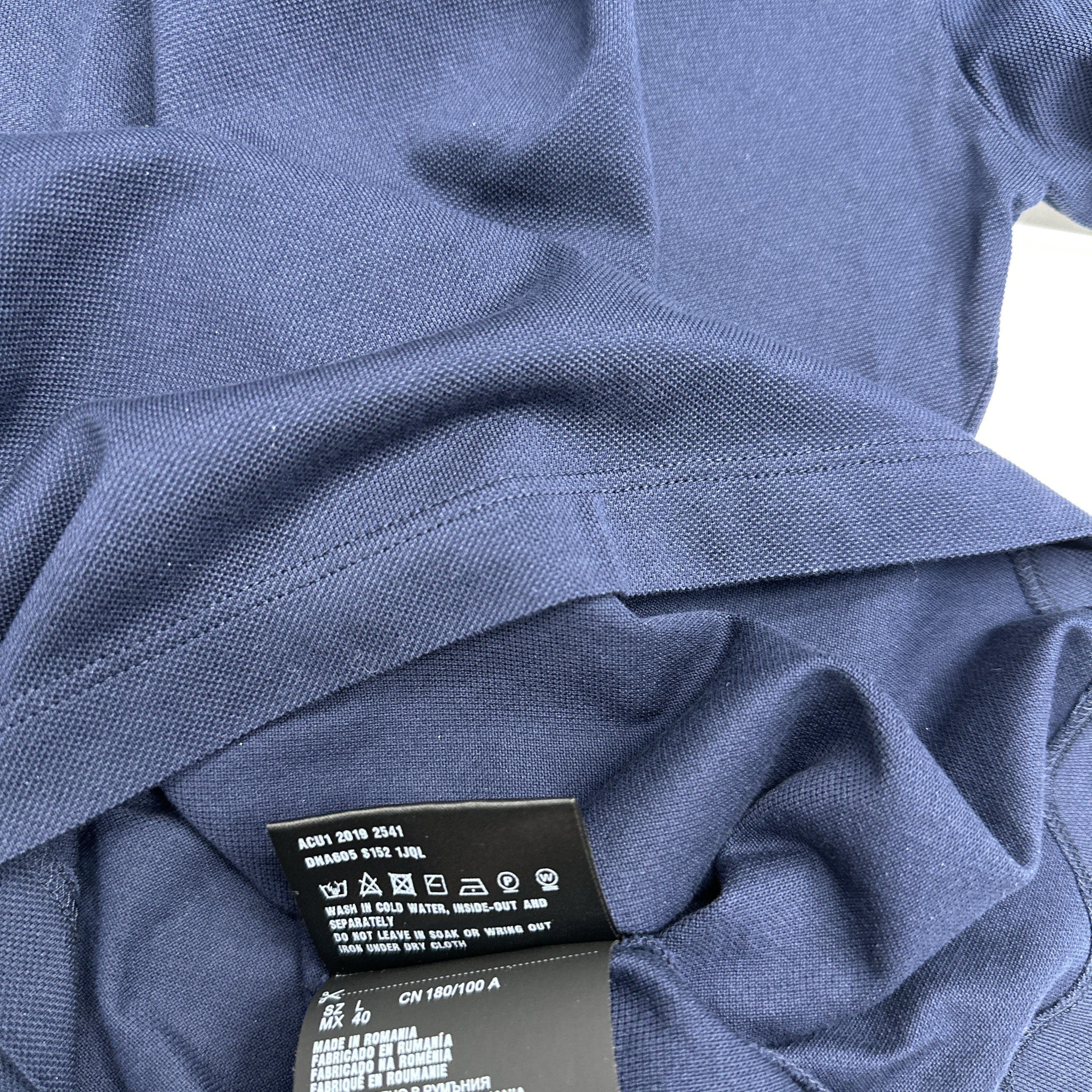 Prada Prada Solid Long Sleeve Polo Size L Size US L / EU 52-54 / 3 - 6 Thumbnail