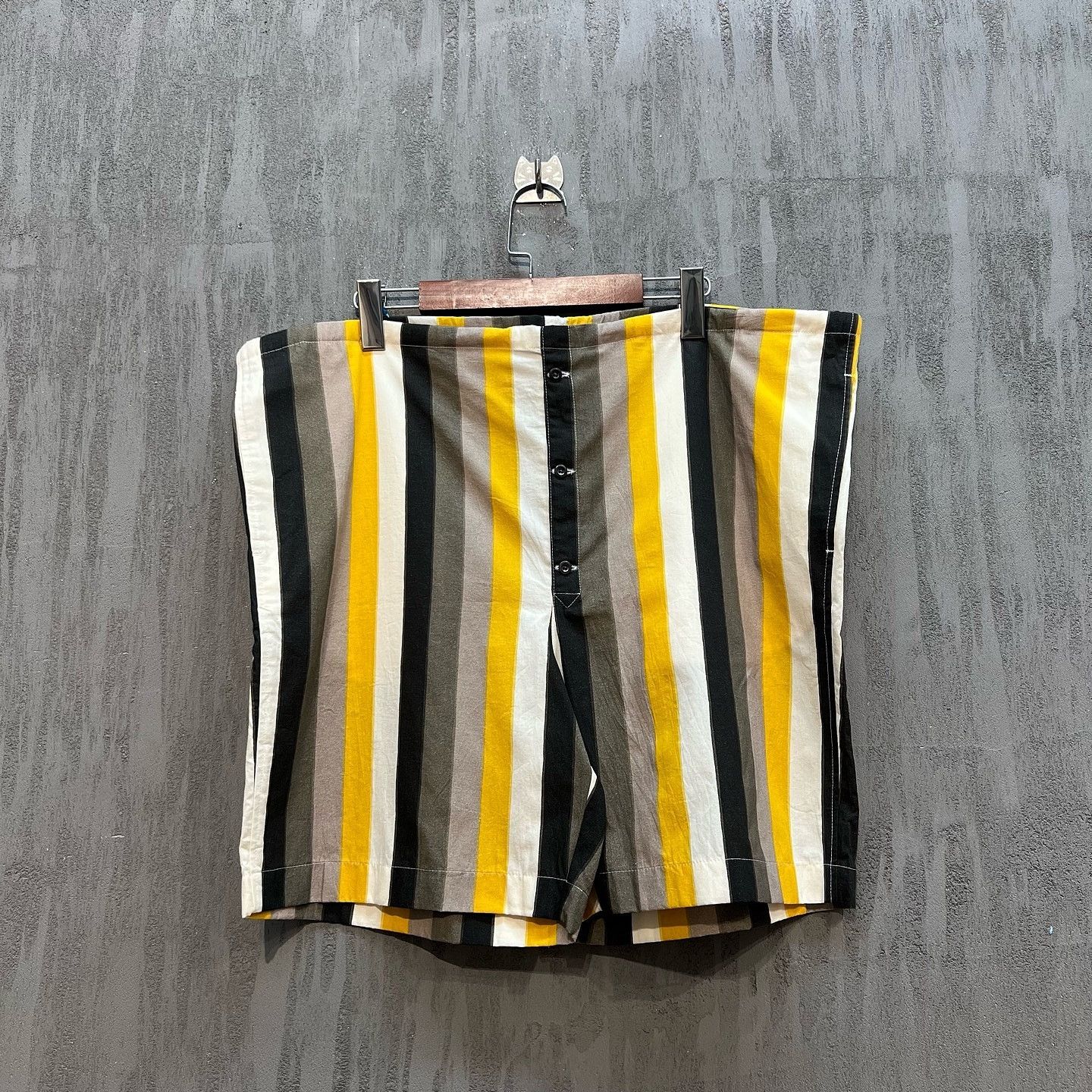 Prada Prada Striped Cotton Shorts Size 36 Size US 36 / EU 52 - 7 Thumbnail