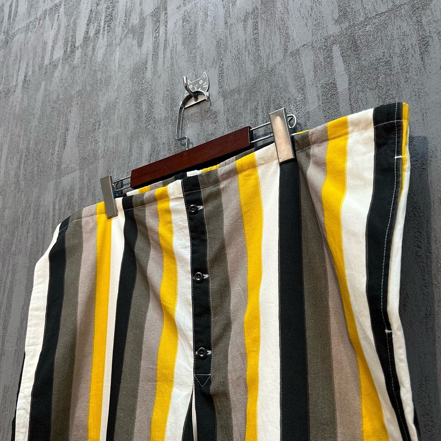 Prada Prada Striped Cotton Shorts Size 36 Size US 36 / EU 52 - 9 Thumbnail