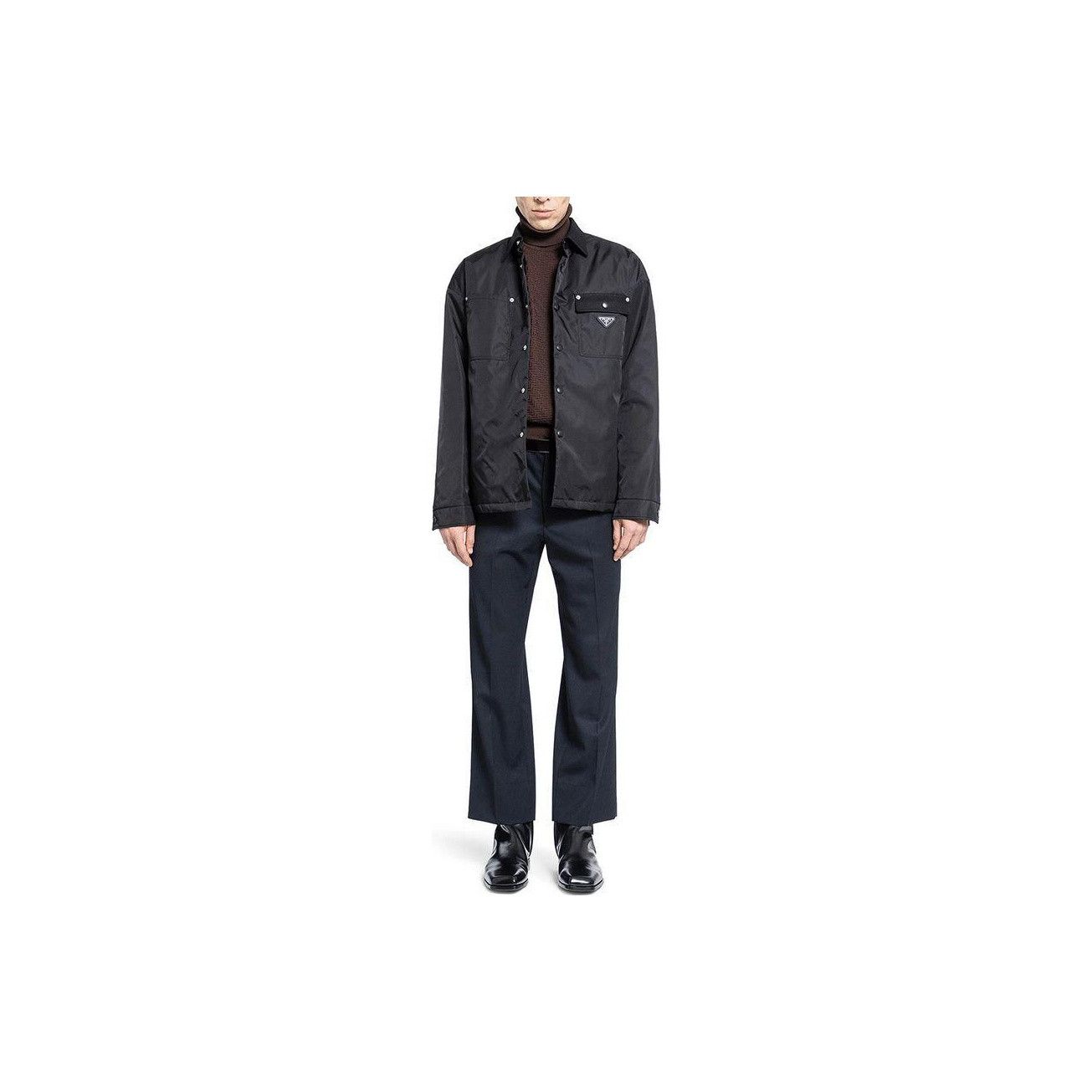 Prada Prada Re-Nylon Logo Jacket Size XL Size US XL / EU 56 / 4 - 10 Thumbnail