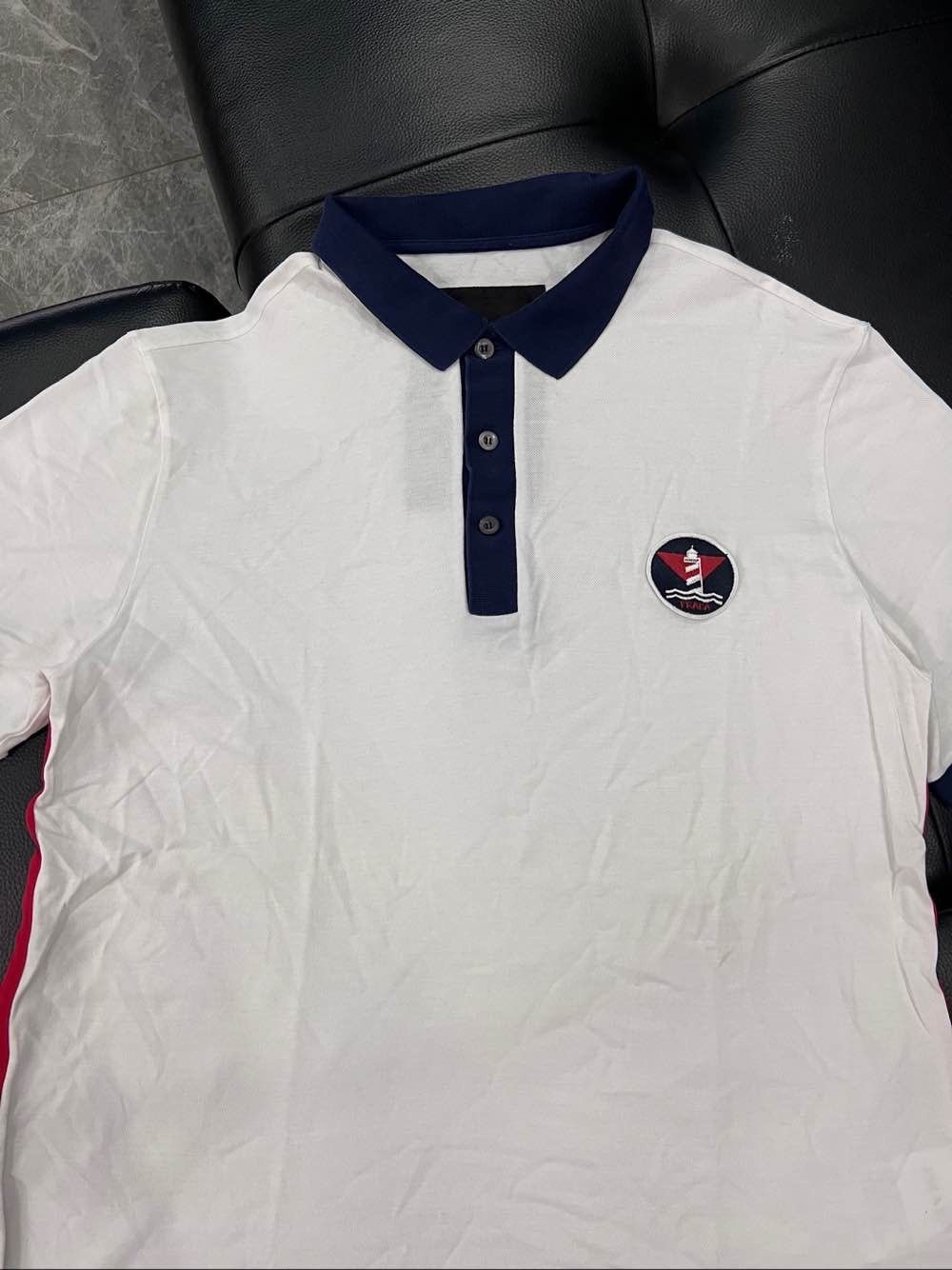 Prada Prada Lighthouse Patch Polo Shirt Size XXL Size US XXL / EU 58 / 5 - 6 Thumbnail