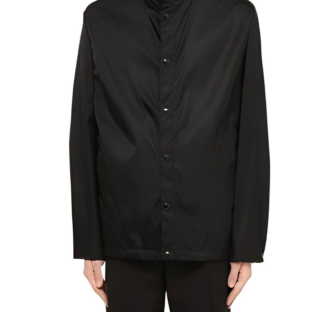 Prada Prada Nylon Snap Button Jacket Size XL Size US XL / EU 56 / 4 - 10 Thumbnail