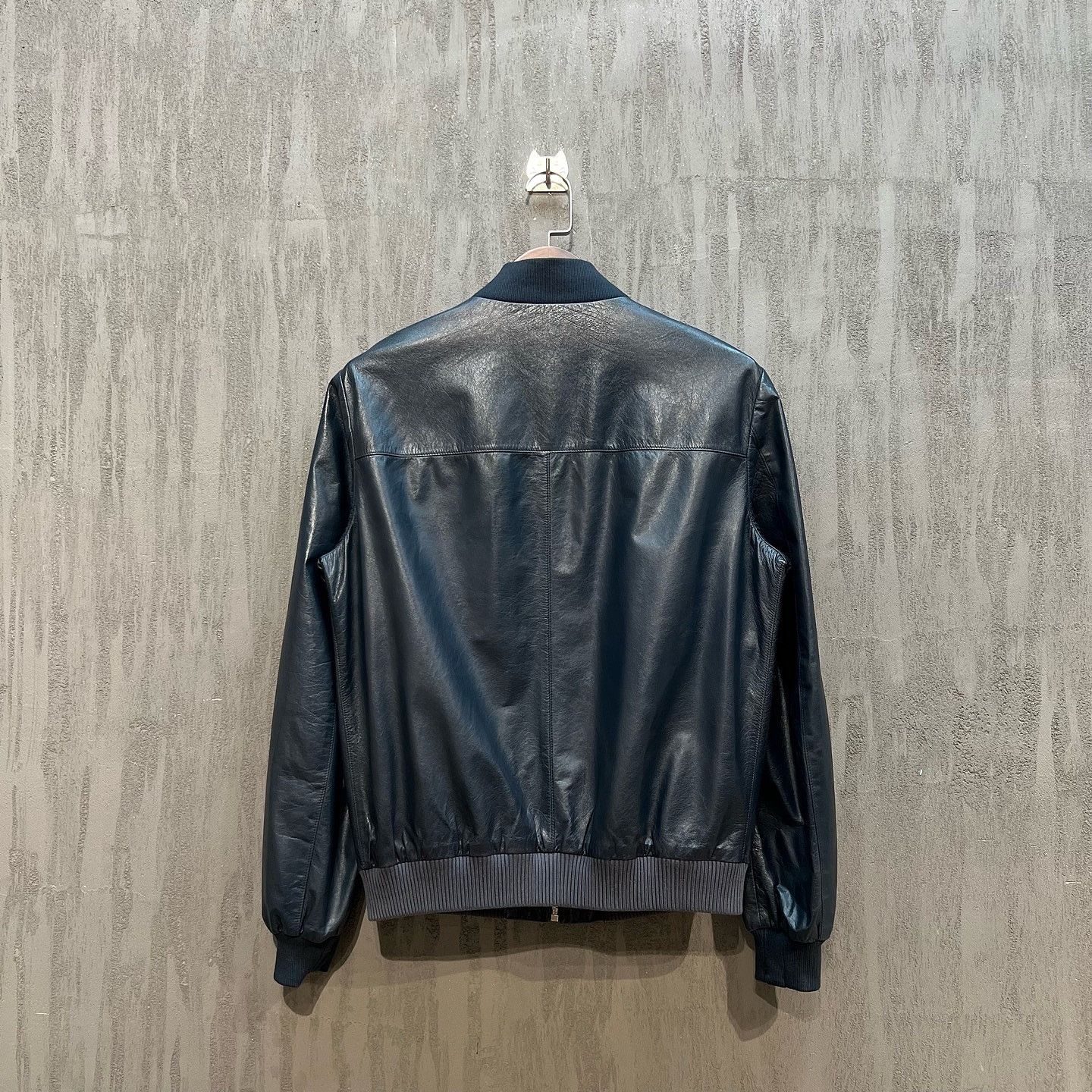 Prada Prada Leather Bomber Jacket Size M Size US M / EU 48-50 / 2 - 2 Thumbnail