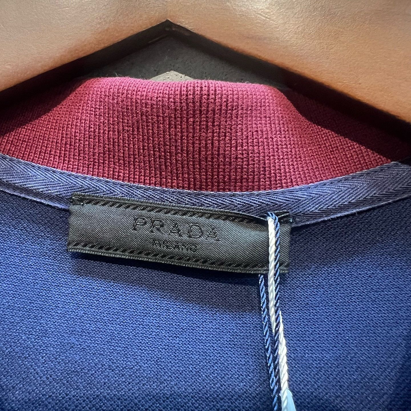 Prada Prada Colorblock Polo Shirt Size XL Size US XL / EU 56 / 4 - 3 Thumbnail