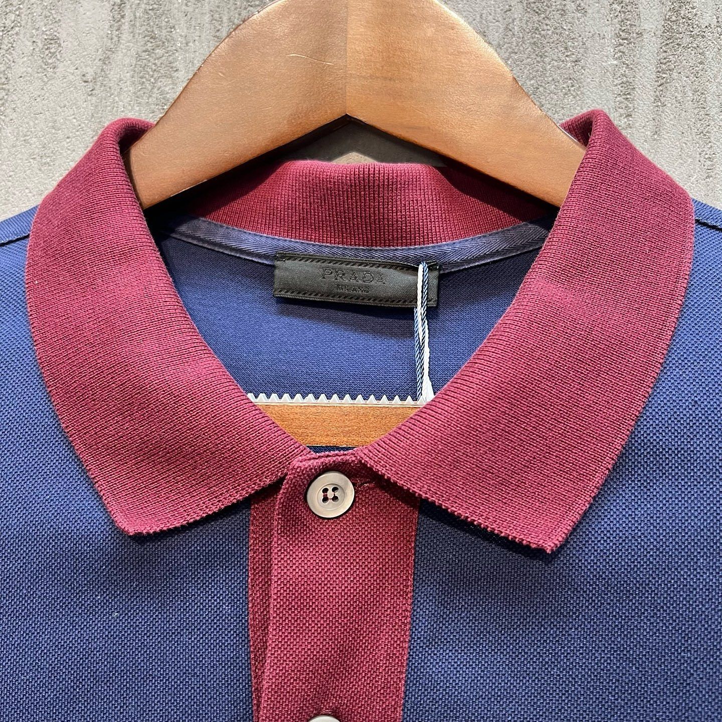 Prada Prada Colorblock Polo Shirt Size XL Size US XL / EU 56 / 4 - 9 Thumbnail
