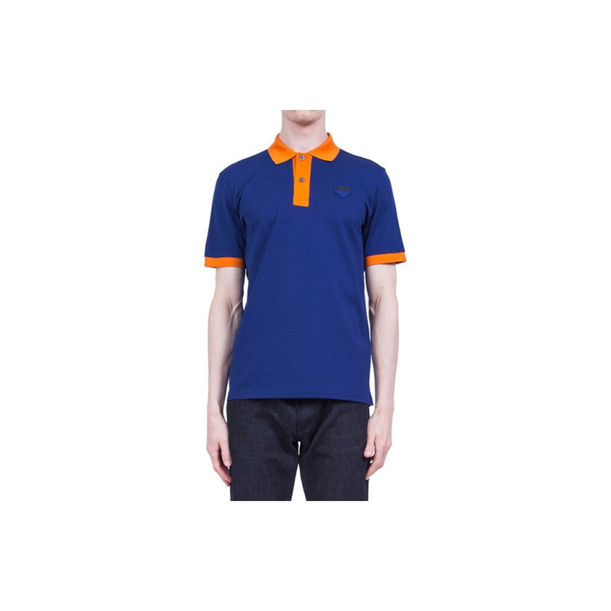 Prada Prada Colorblock Polo Shirt Size XL Size US XL / EU 56 / 4 - 10 Thumbnail