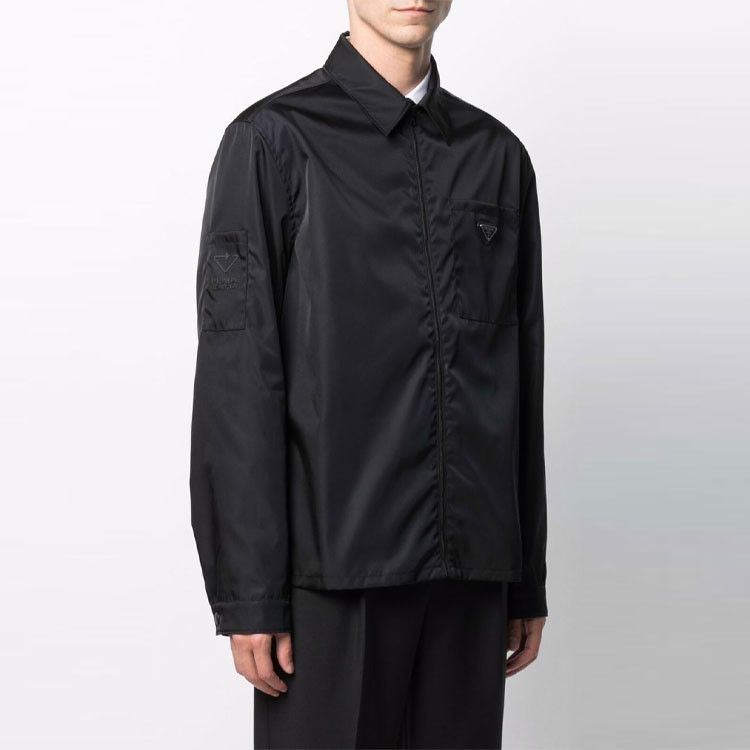 Prada Prada Re-Nylon Logo Zip Jacket Size S Size US S / EU 44-46 / 1 - 7 Thumbnail