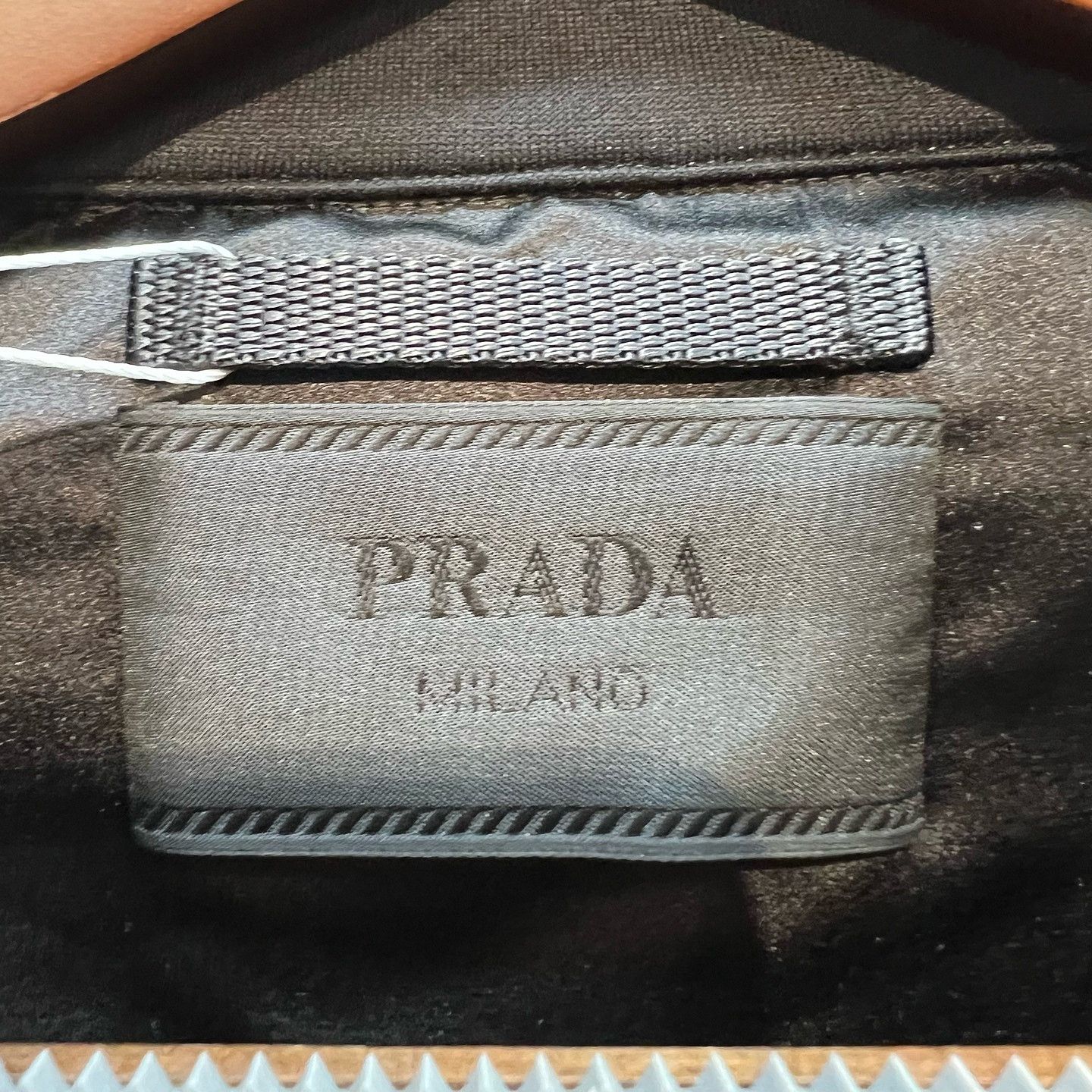 Prada Prada Logo Zip Jacket Black Size L Size US L / EU 52-54 / 3 - 3 Thumbnail