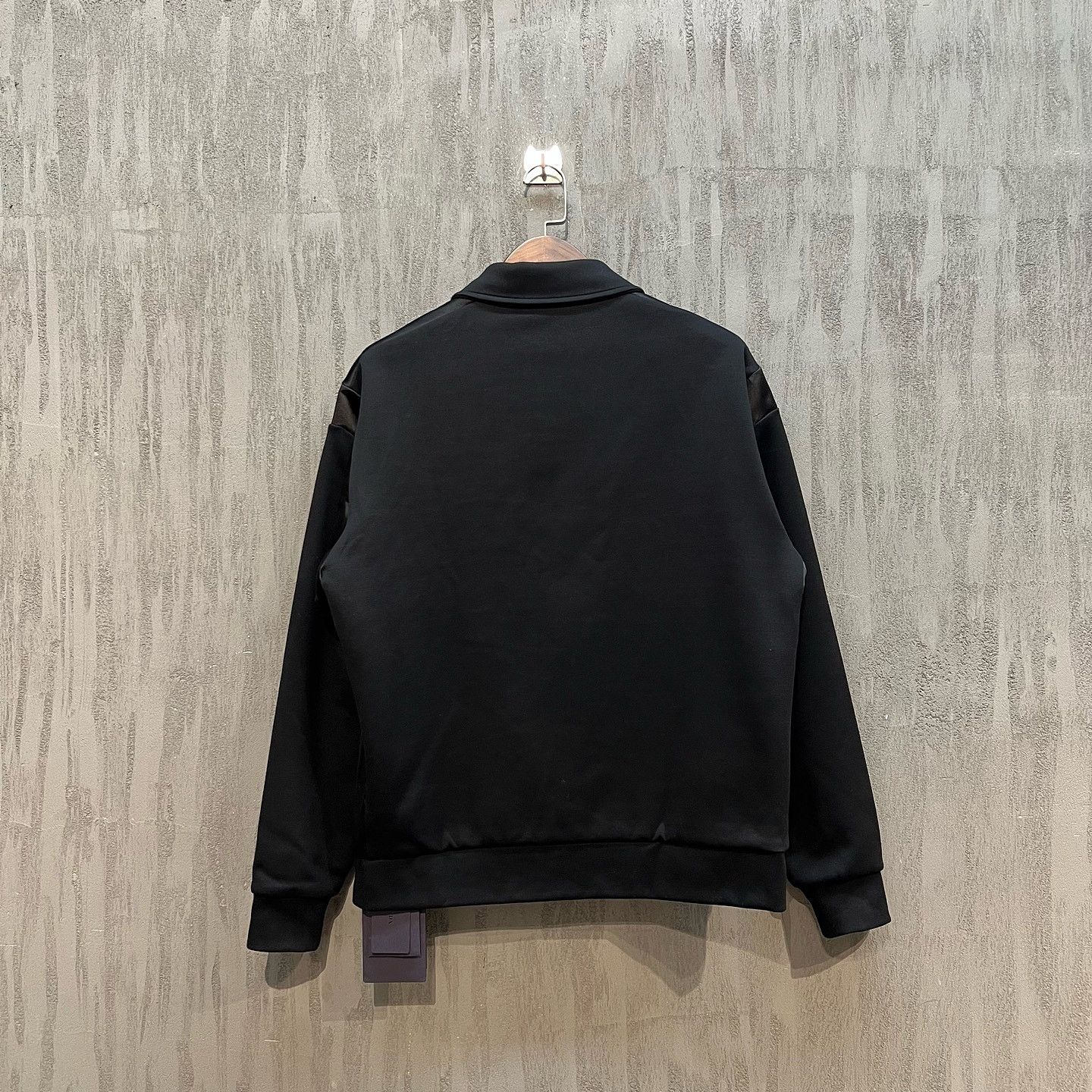 Prada Prada Logo Zip Jacket Black Size L Size US L / EU 52-54 / 3 - 2 Thumbnail