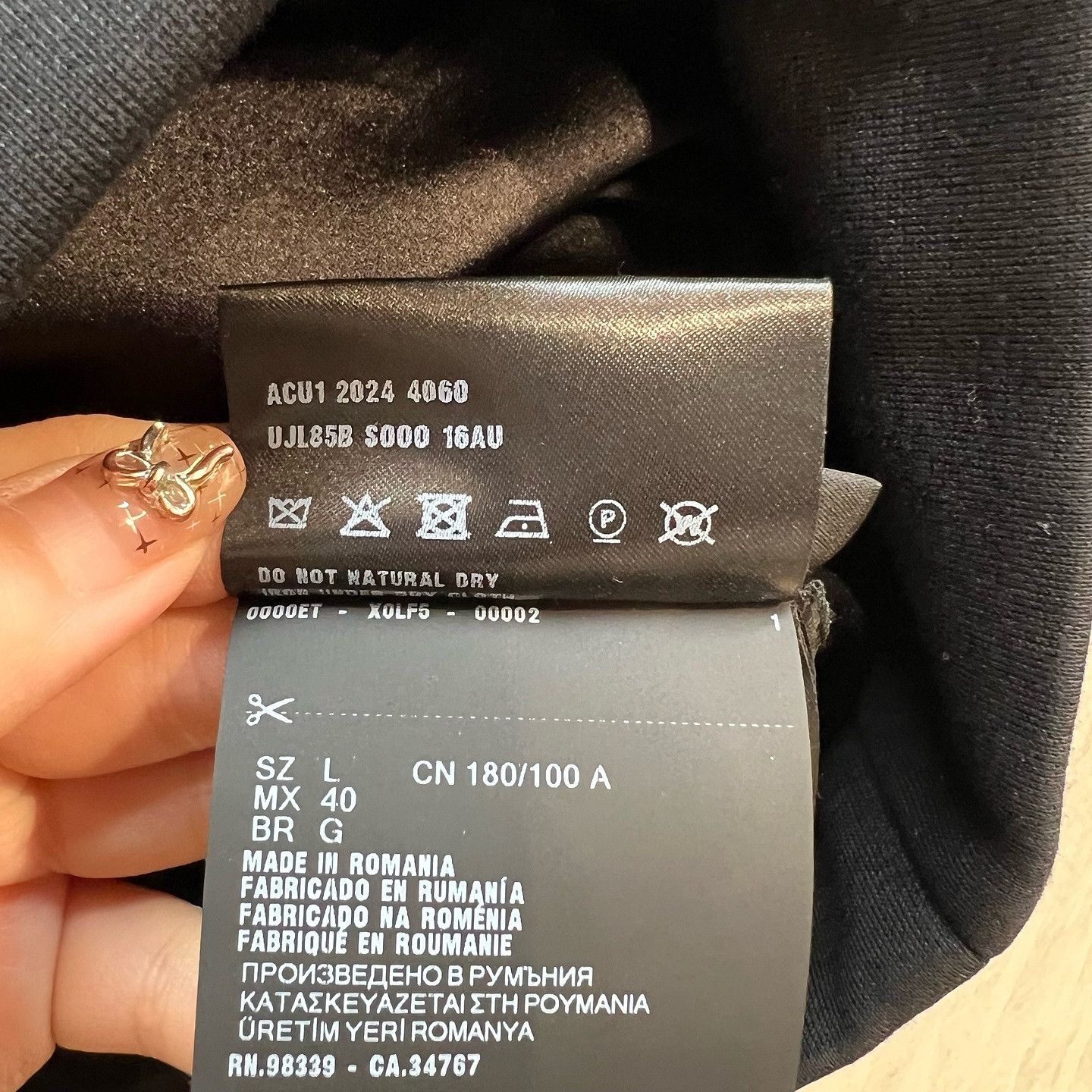 Prada Prada Logo Zip Jacket Black Size L Size US L / EU 52-54 / 3 - 4 Thumbnail
