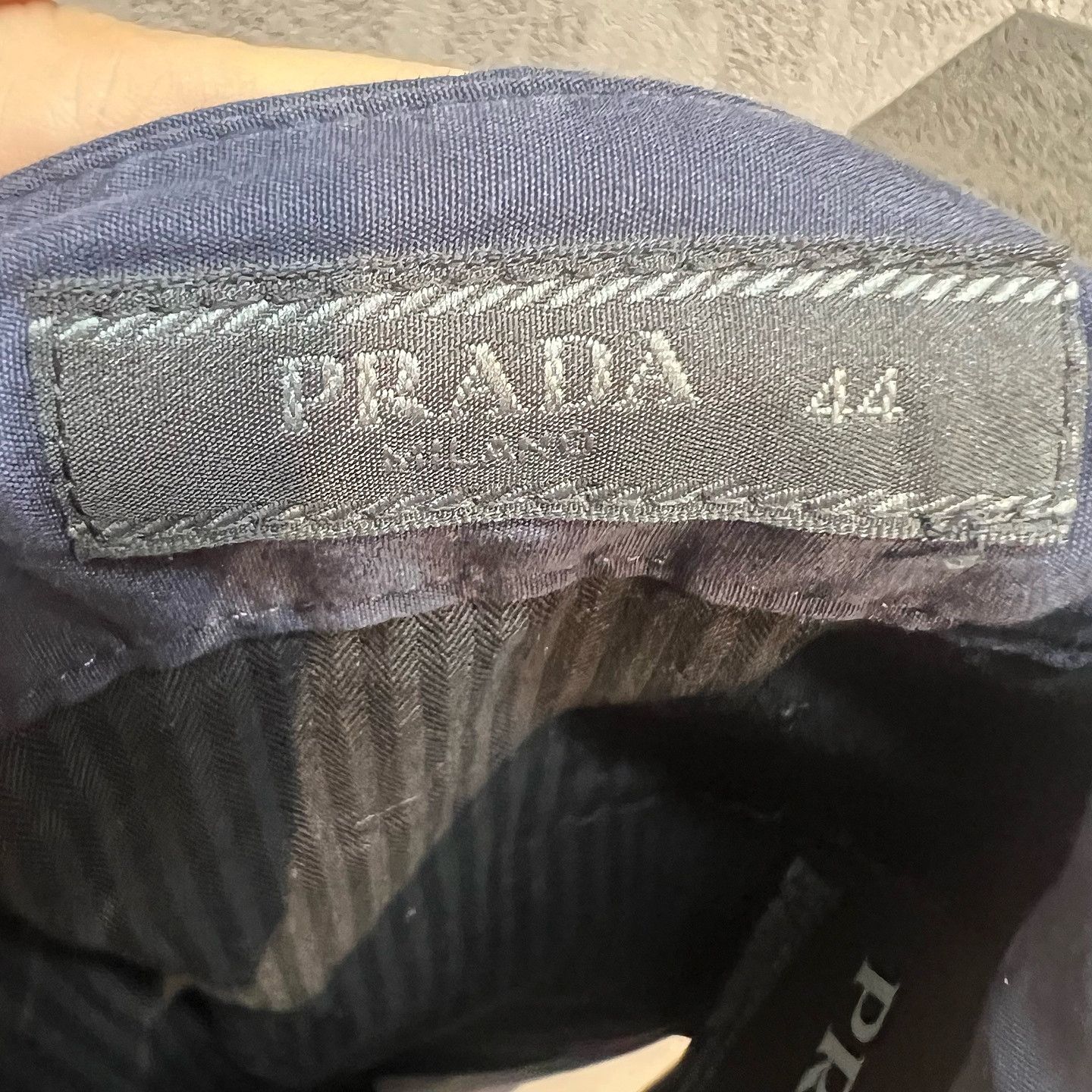 Prada Prada Cotton Shorts Navy Size 28 Size US 28 / EU 44 - 3 Thumbnail