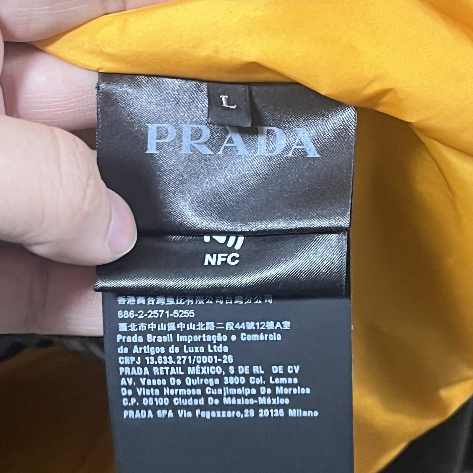 Prada Prada Plaid Triangle Logo Jacket Size L Size US L / EU 52-54 / 3 - 4 Thumbnail