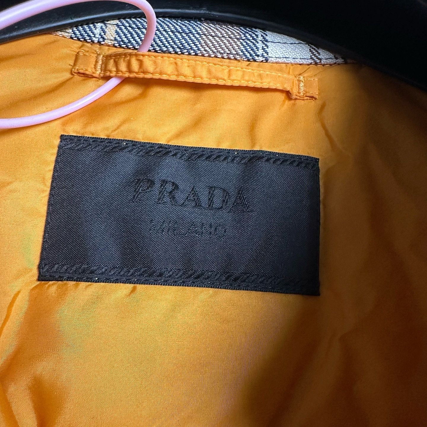 Prada Prada Plaid Triangle Logo Jacket Size L Size US L / EU 52-54 / 3 - 3 Thumbnail