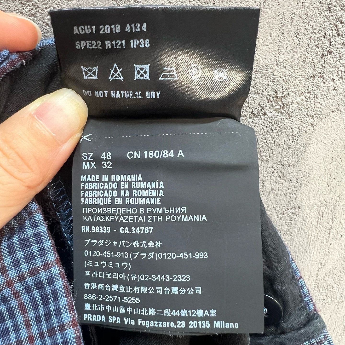 Prada Prada Check Shorts Size 32 Size US 32 / EU 48 - 4 Thumbnail