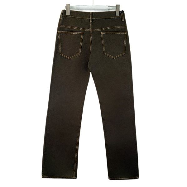 Prada Prada Dark Green Jeans Size 27 Size US 27 - 2 Thumbnail