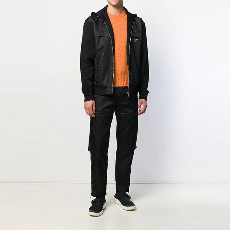 Prada Prada Logo Zip Hoodie Jacket Size M Size US M / EU 48-50 / 2 - 8 Thumbnail