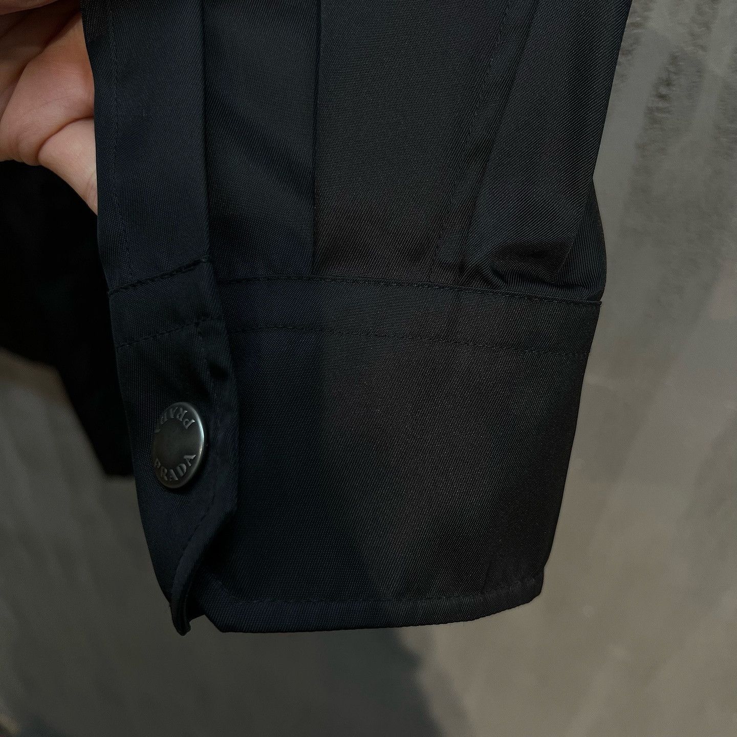 Prada Prada Two-Tone Snap Jacket Size XL Size US XL / EU 56 / 4 - 8 Thumbnail