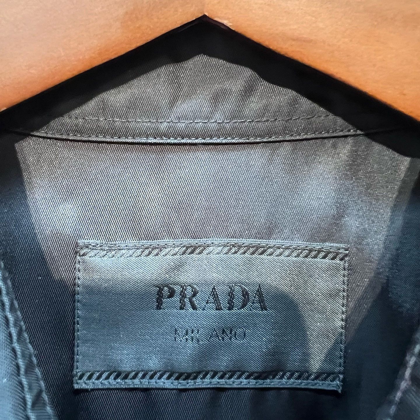 Prada Prada Two-Tone Snap Jacket Size XL Size US XL / EU 56 / 4 - 3 Thumbnail