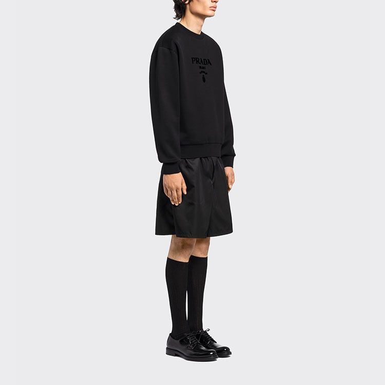 Prada Prada Embroidered Logo Sweatshirt US M Size US M / EU 48-50 / 2 - 9 Thumbnail