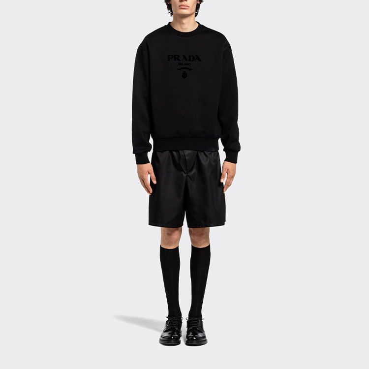 Prada Prada Embroidered Logo Sweatshirt US M Size US M / EU 48-50 / 2 - 8 Thumbnail