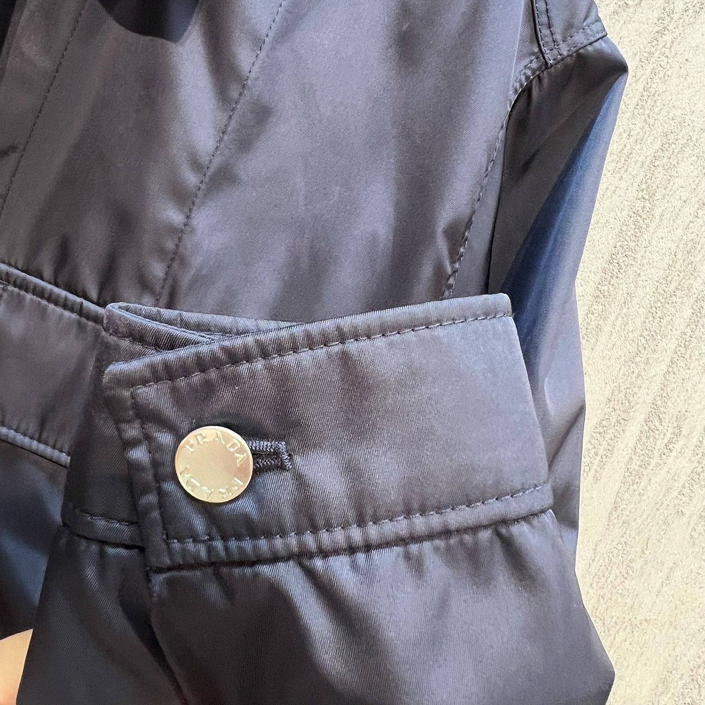Prada Prada Nylon Button-Up Jacket Size L Size US L / EU 52-54 / 3 - 8 Thumbnail