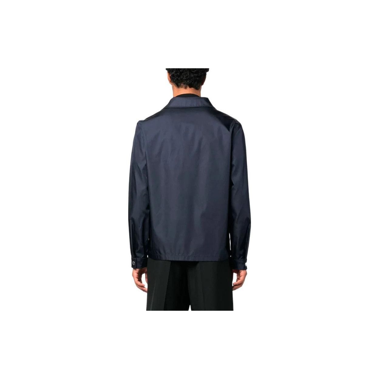 Prada Prada Nylon Button-Up Jacket Size L Size US L / EU 52-54 / 3 - 10 Thumbnail