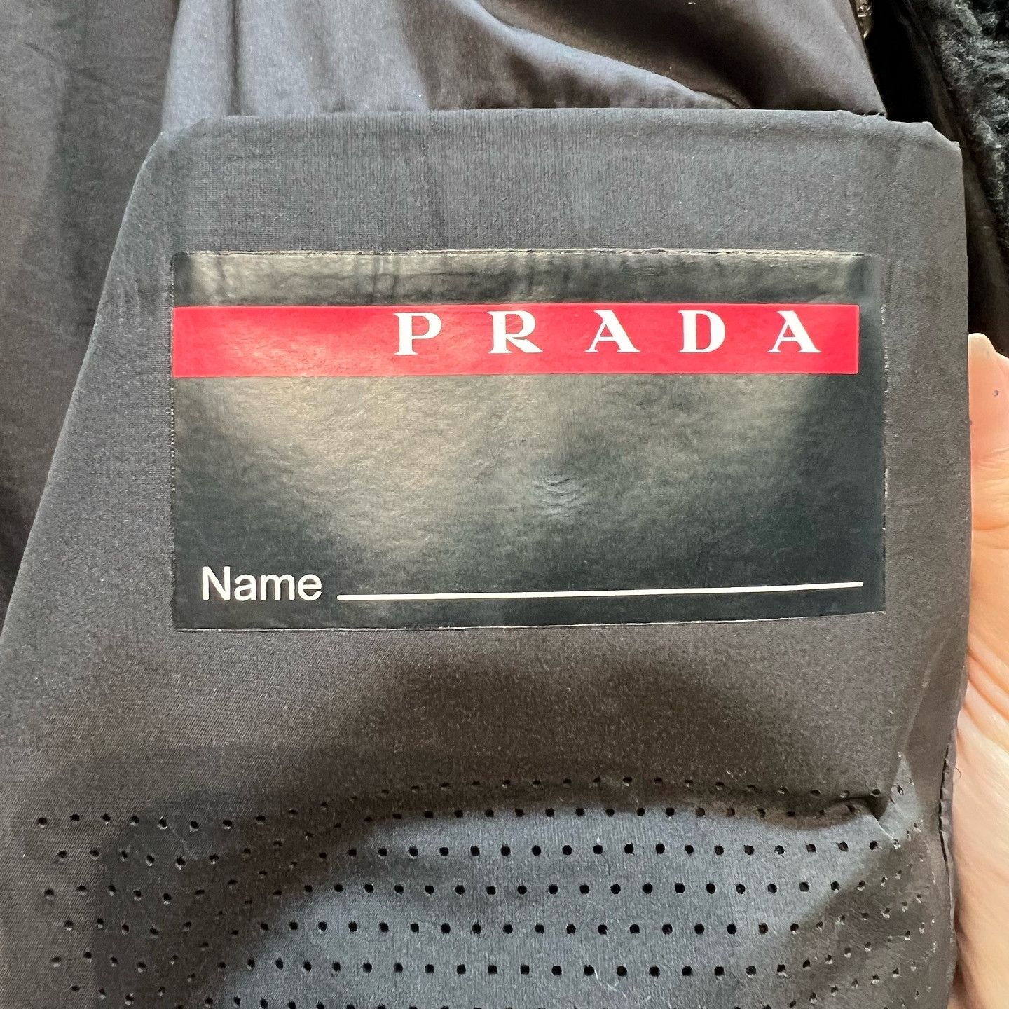 Prada Prada Fleece Logo Jacket Size 50 Size US M / EU 48-50 / 2 - 7 Thumbnail