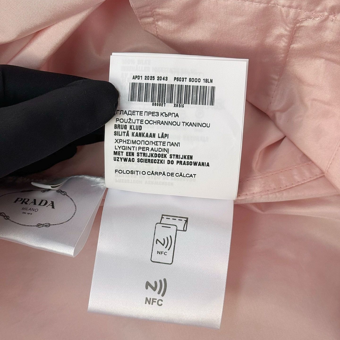 Prada Prada Pink Silk Coat Size 40 Size S / US 4 / IT 40 - 8 Thumbnail